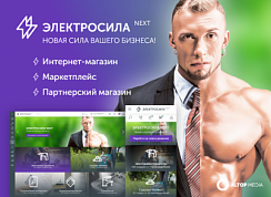 ЭЛЕКТРОСИЛА NEXT - Интернет-магазин, Маркетплейс, Партнерский магазин на 1С-Битрикс